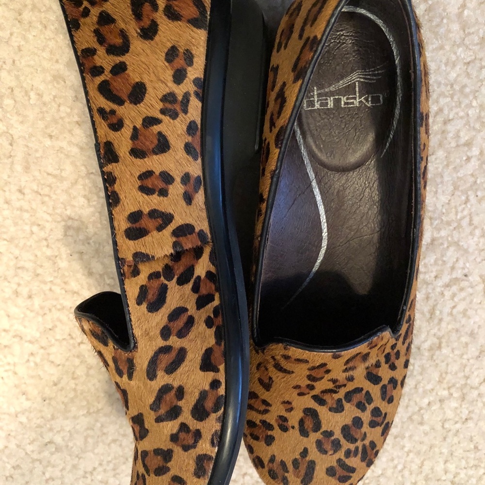 Dansko Olivia Slip-on Loafer, Leopard